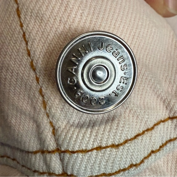 Ganni Pink Jean Jacket as seen in Emily in Paris - Picture 5 of 16